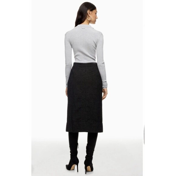 Michael Kors Grey Collared Polo Sweater Size Large - Picture 5 of 10